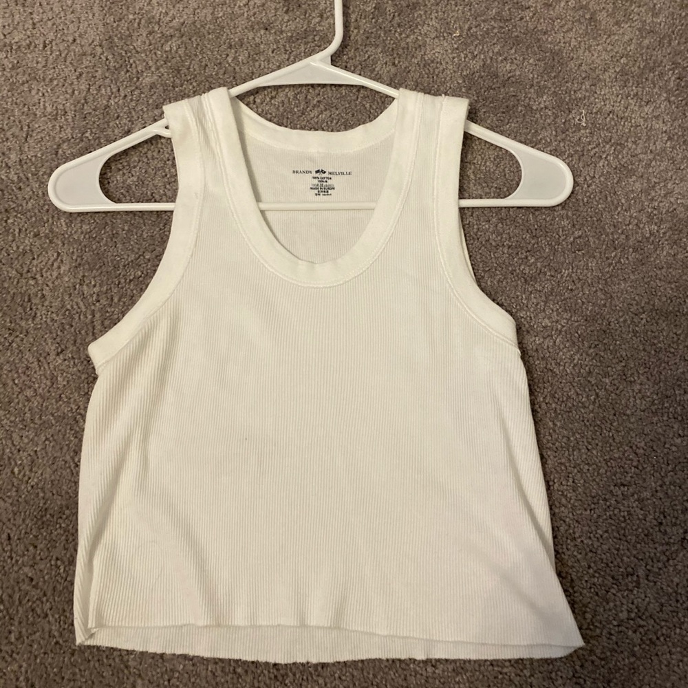 brand new white brandy tank